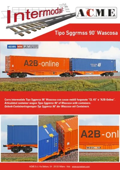 Tipo Sggrmss 90' Wascosa (ref. 40385) - ACME - Anonima Costruzioni Modellistiche Esatte