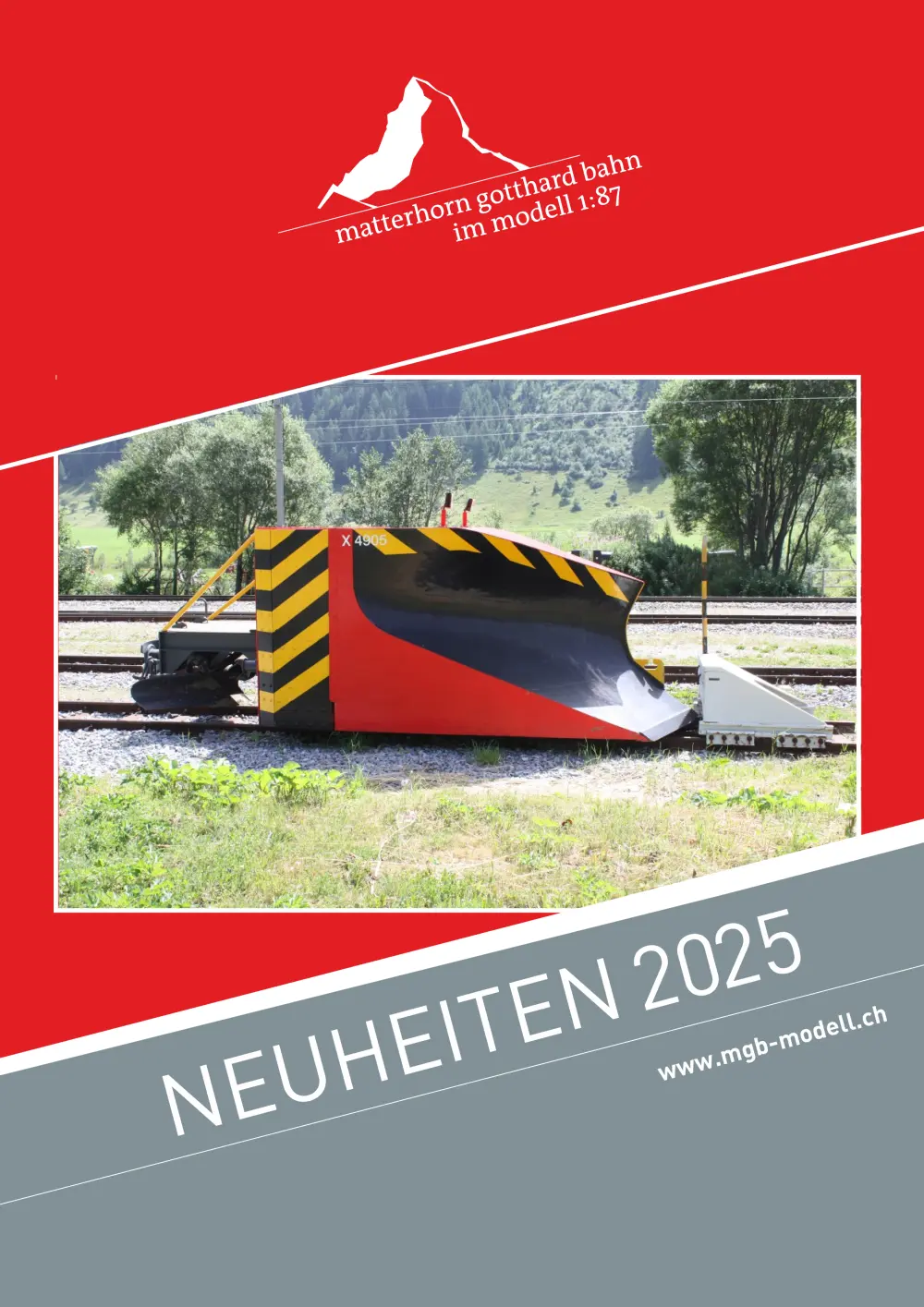 Matterhorn-Gotthard Bahn im Modell 1:87 - Neuheiten 2025