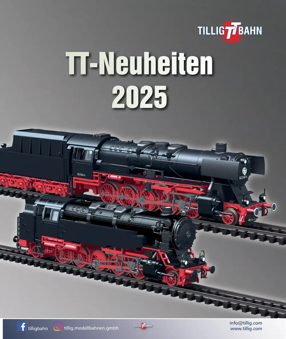 Tillig Bahn - TT-Neuheiten 2025