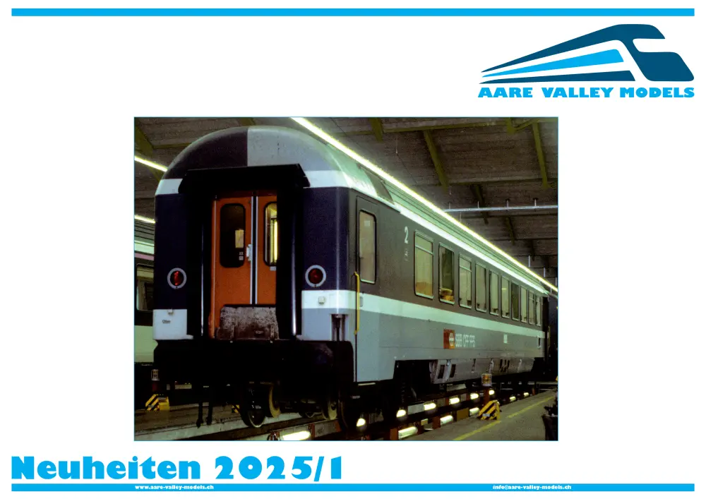 Aare Valley Models - Neuheiten 2025/1