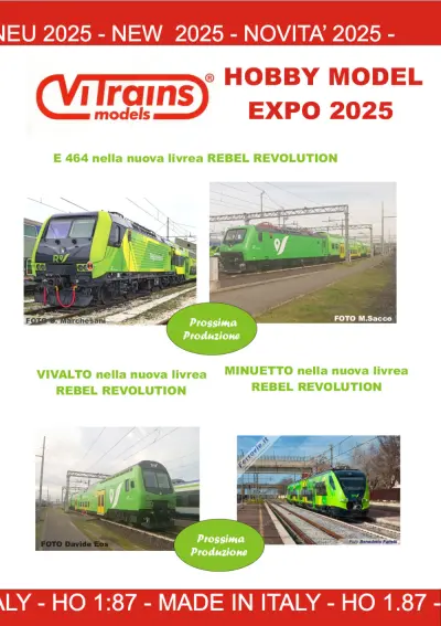 Hobby Model Expo - Novità 2025 - ViTrains