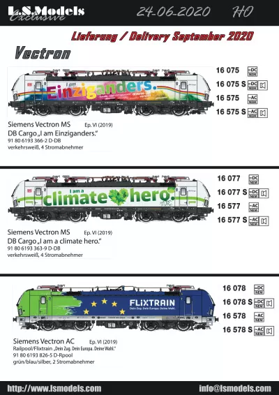 Siemens Vectron - LS Models