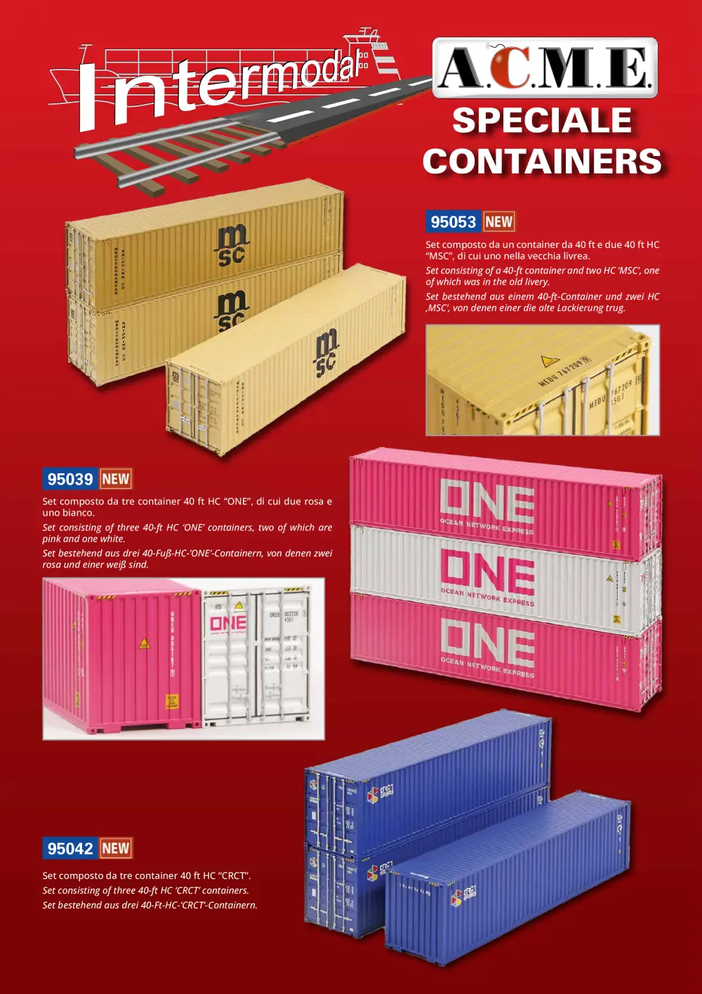 ACME - Anonima Costruzioni Modellistiche Esatte - Speciale Containers