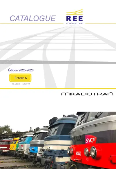 Catalogue 2025 - 2026 - Rails Europ Express (REE) Modèles