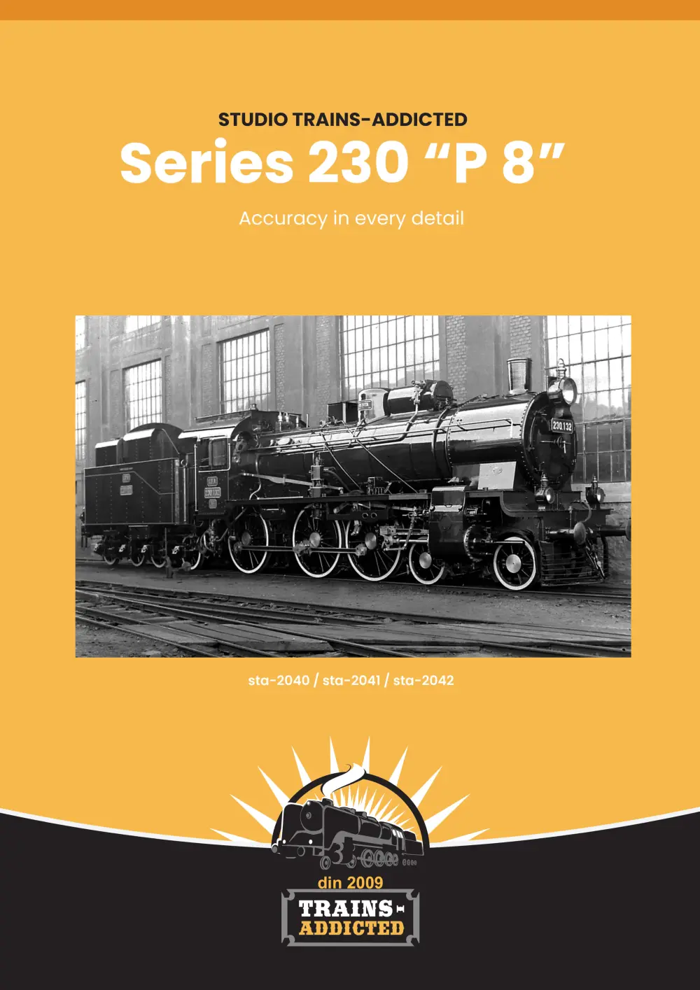 Trains-Addicted - Series 230 "P 8" steam locomotive
