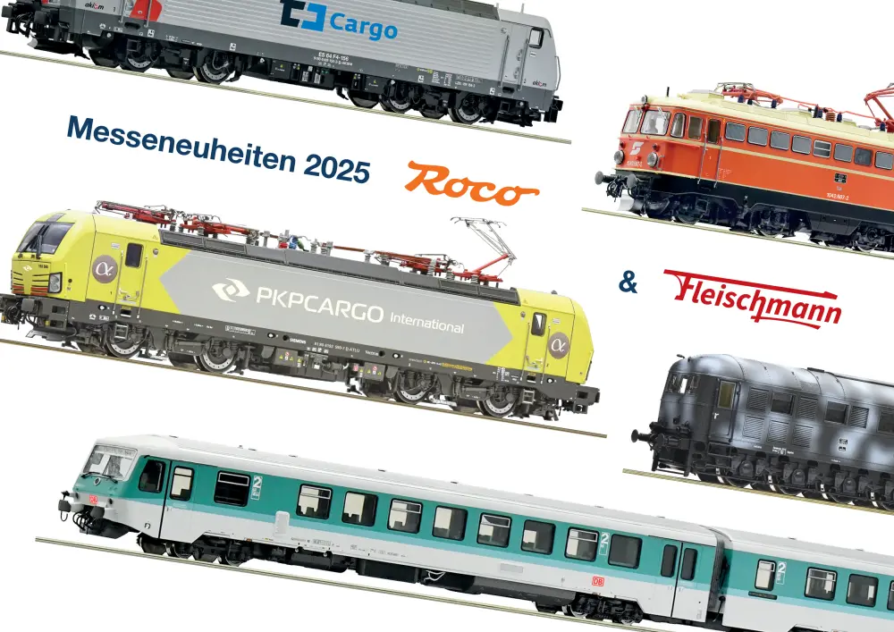 Roco / Fleischmann - Messeneuheiten 2025