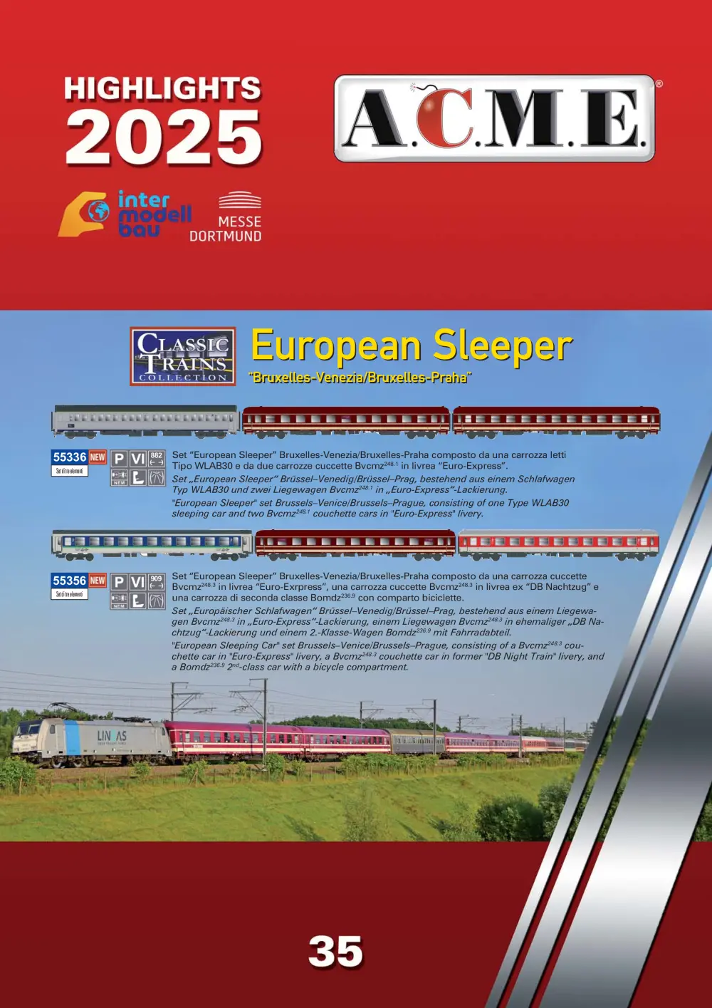 ACME - Anonima Costruzioni Modellistiche Esatte - Highlights 2025 - INTERMODELLBAU