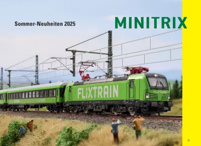 Minitrix - Sommer-Neuheiten 2025 - Trix