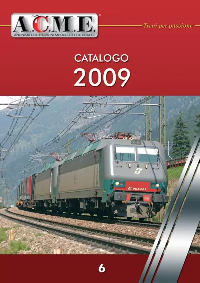 Catalog 2009 - ACME - Anonima Costruzioni Modellistiche Esatte