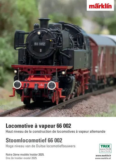 Locomotive à vapeur / Locomotive à vapeur 66 002 - Märklin