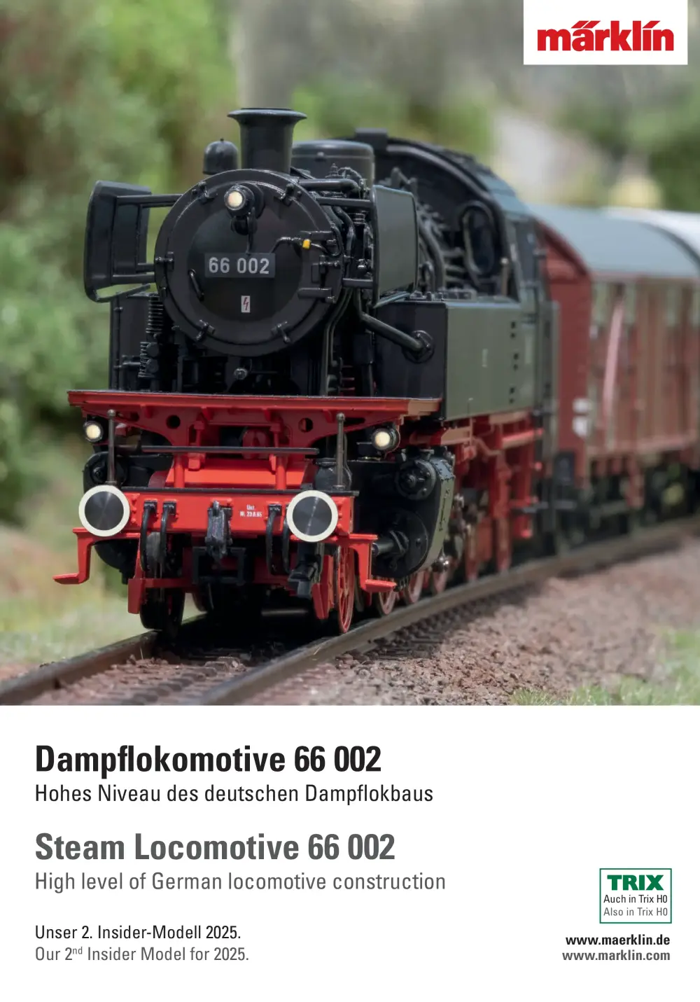 Märklin - Dampflokomotive / Steam Locomotive 66 002