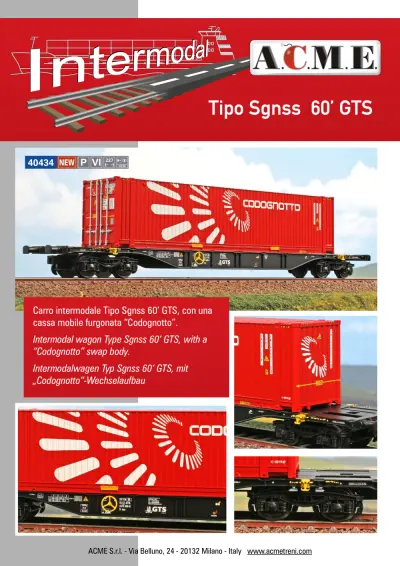 Tipo Sgnss 60' GTS (ref. 40434) - ACME - Anonima Costruzioni Modellistiche Esatte