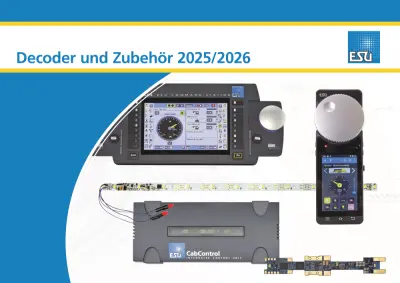Decoder und Zubehör 2025/2026 - ESU