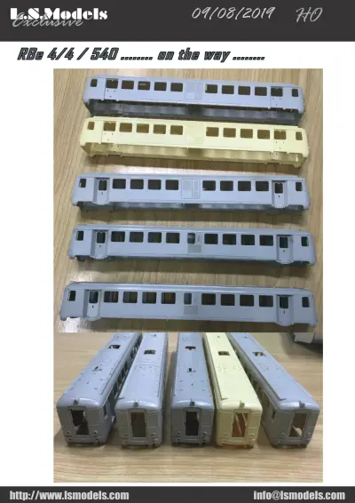 SBB  CFF FFS - RBe 4/4 / 540 - LS Models