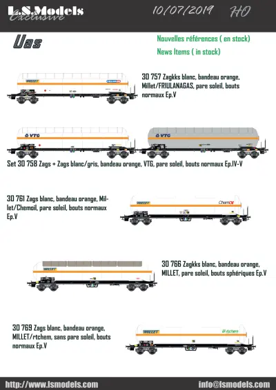 Wagons Uas - LS Models
