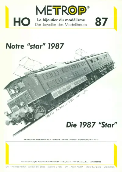 Katalog 1987 - Metropolitan