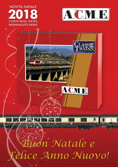 Novita Natale / Christmas News / Weihnachts News 2018 - ACME - Anonima Costruzioni Modellistiche Esatte