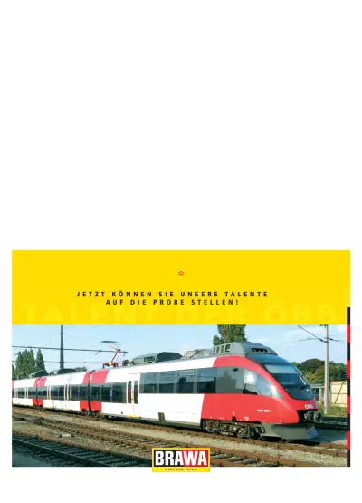 Flyer Talent ÖBB - Brawa