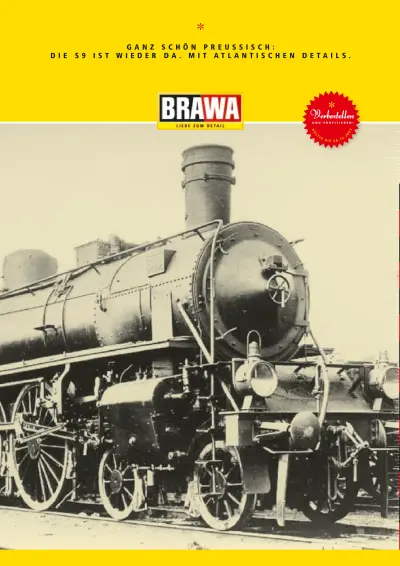 Flyer Dampflok S9 - Brawa