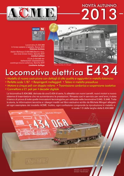 Novelties Autumn 2013 - ACME - Anonima Costruzioni Modellistiche Esatte