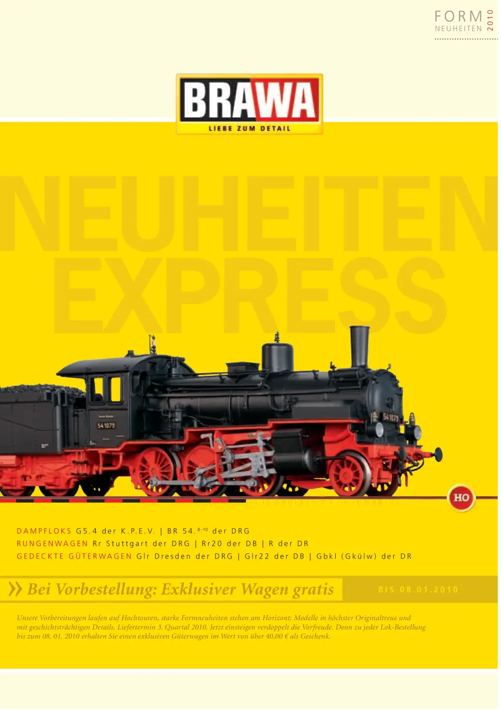 Brawa - Neuheiten-Express 2010