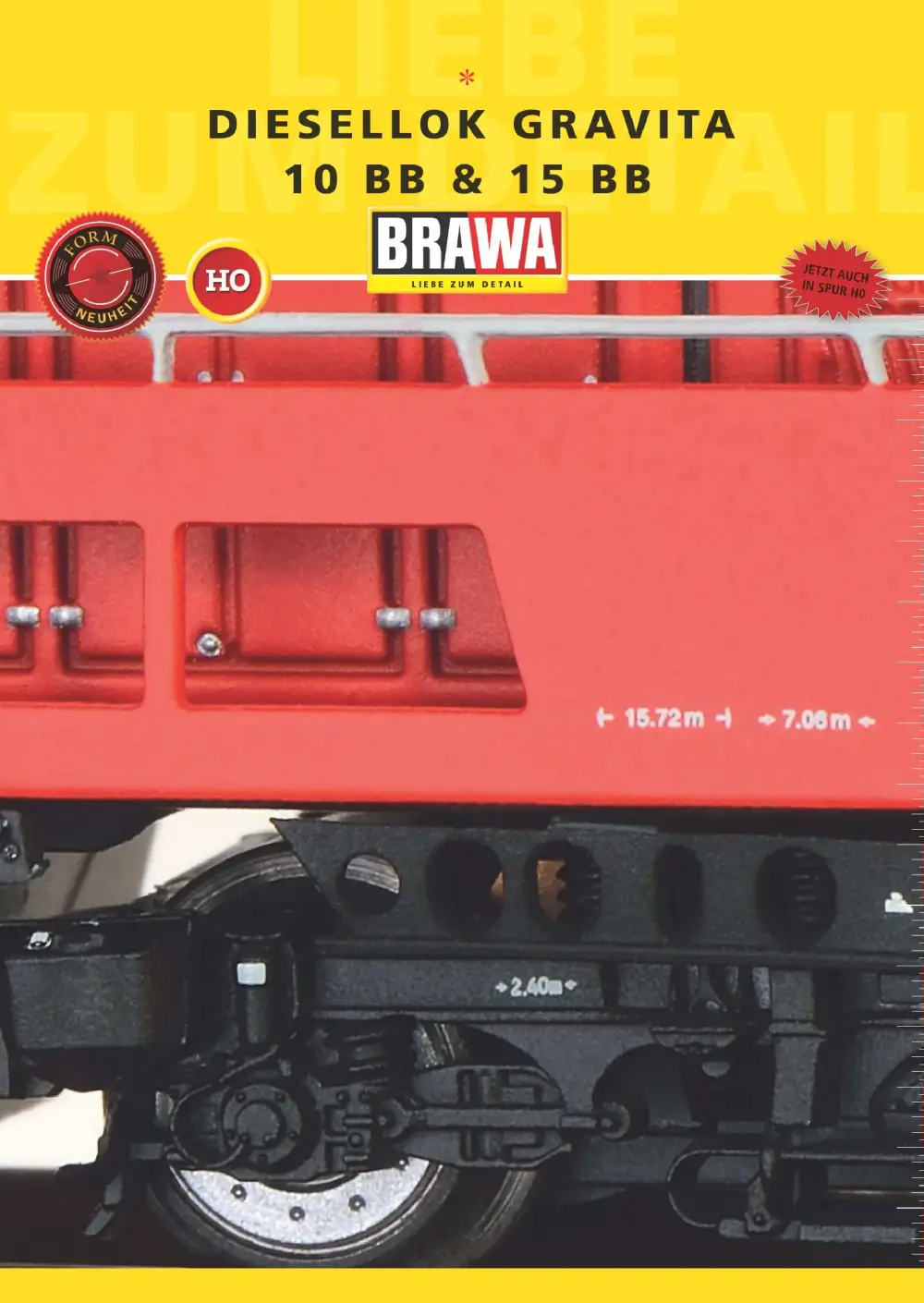 Brawa - Flyer Diesellok Gravita 10 BB + 15 BB