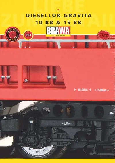 Flyer Diesellok Gravita 10 BB + 15 BB - Brawa