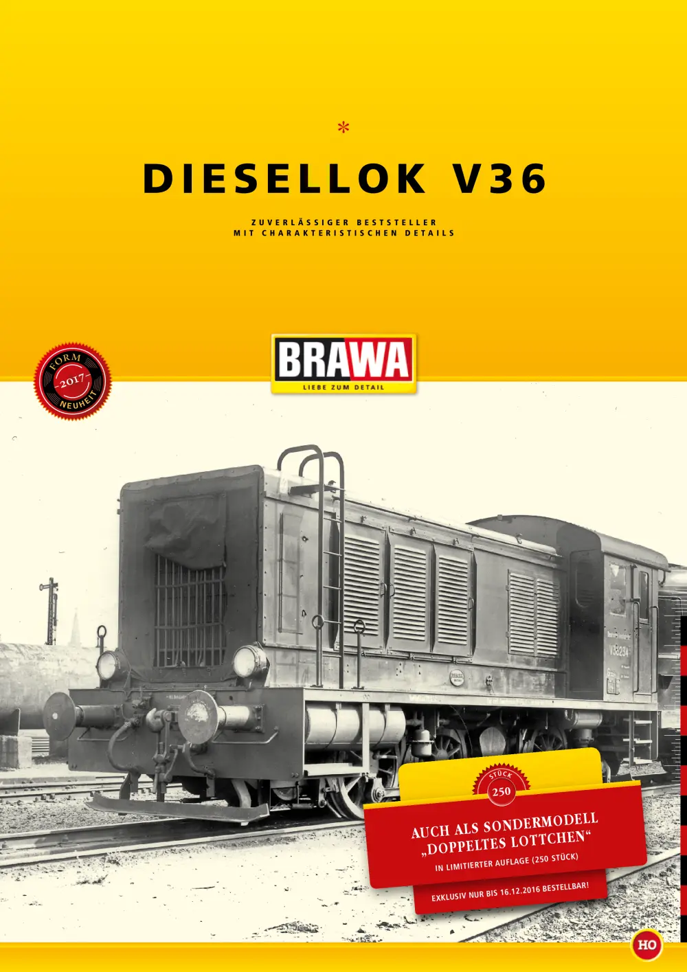 Brawa - Flyer Diesellok V36