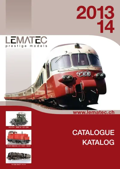 Catalogue 2013-2014 - Lematec