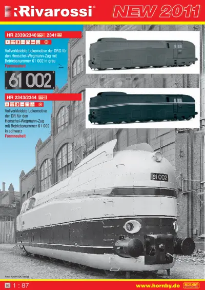 New 2011 Deutschland - Rivarossi