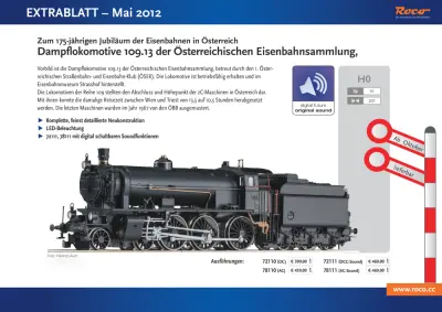Extrablatt - Mai 2012 - Roco