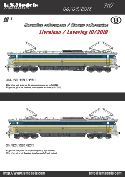Locomotive 18.1 SNCB - LS Models