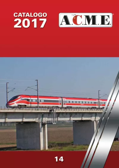 Catalog 2017 - ACME - Anonima Costruzioni Modellistiche Esatte