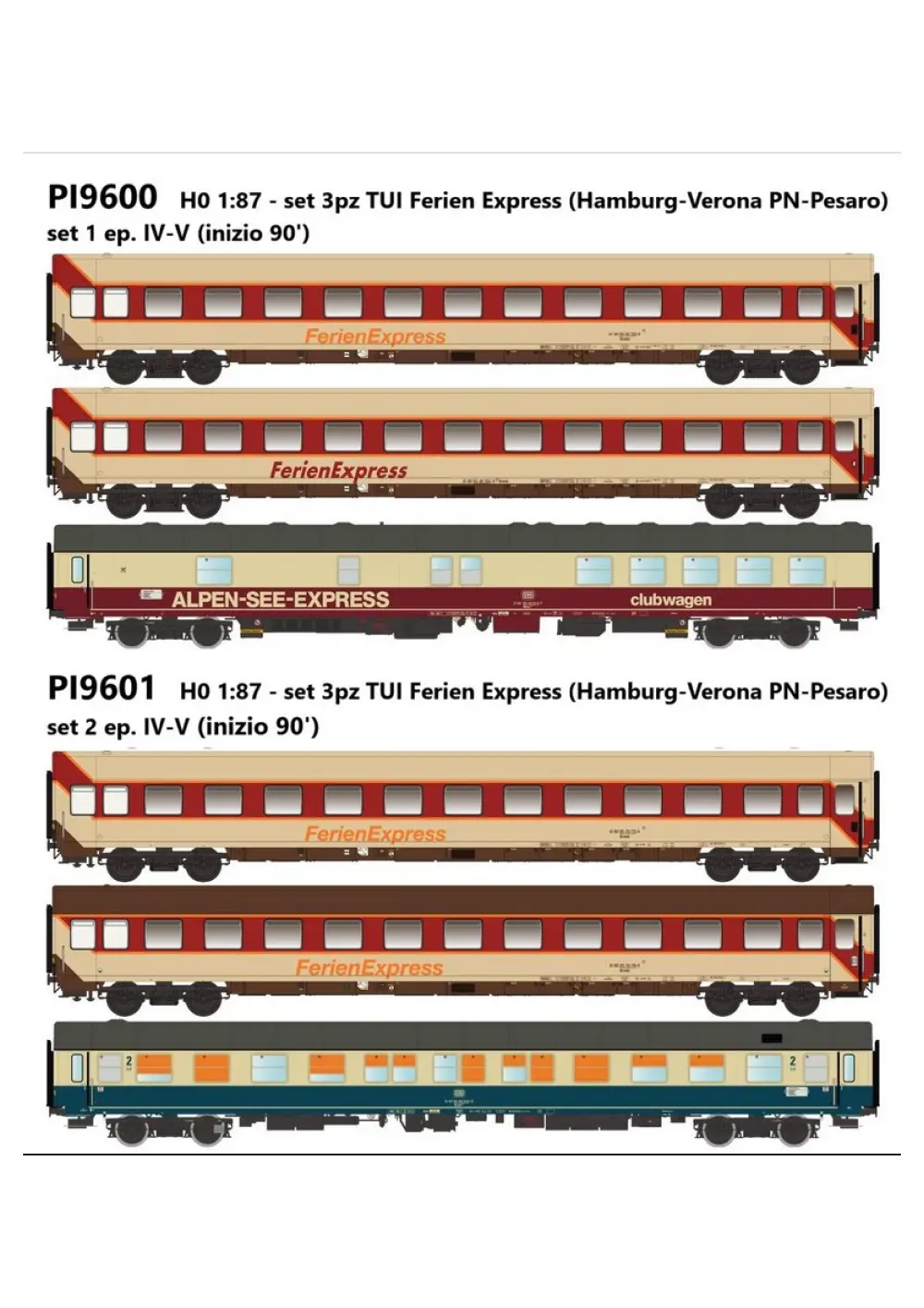 Pi.R.A.T.A. - TUI Ferien Express (Hamburg - Verona Porta Nuova - Pesaro)