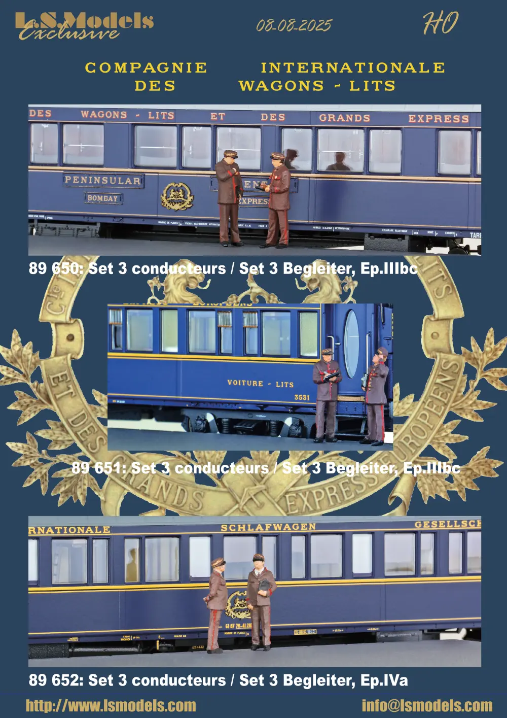 LS Models - CIWL - Conducteurs / Begleiter