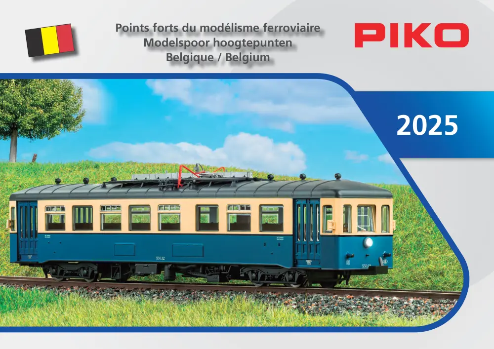 PIKO - Points forts du modélisme ferroviaire Belgique / Modelspoor hoogtepunten Belgium