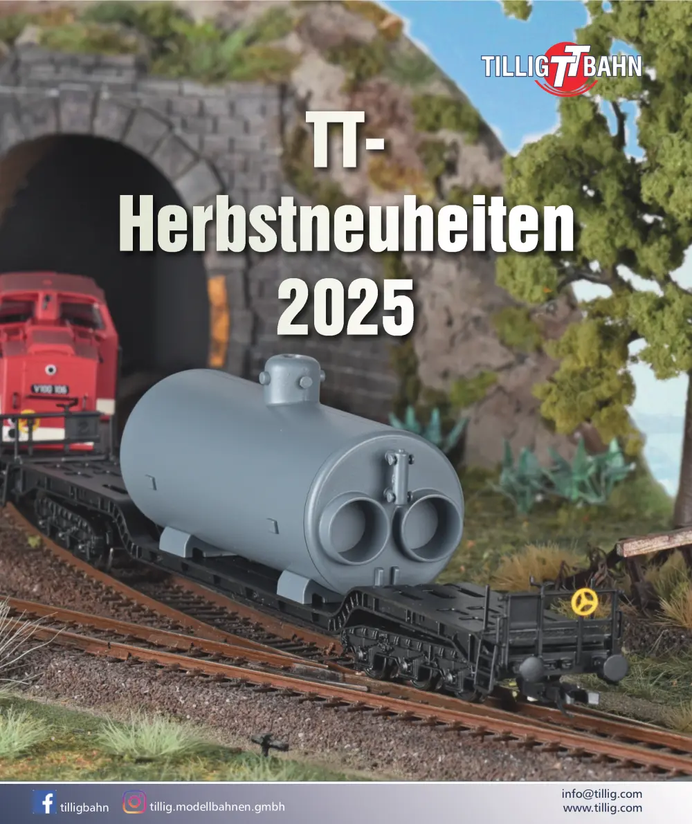 Tillig Bahn - Herbstneuheiten 2025