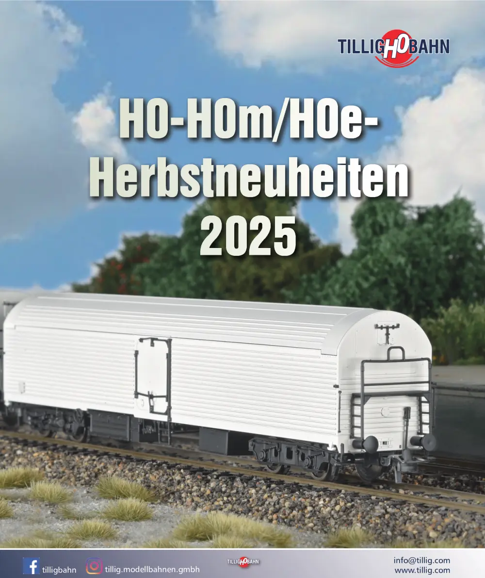 Tillig Bahn - Herbstneuheiten 2025