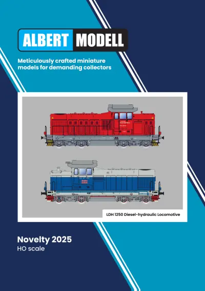 LDH 1250 Diesel-hydraulic Locomotives - Albert Modell