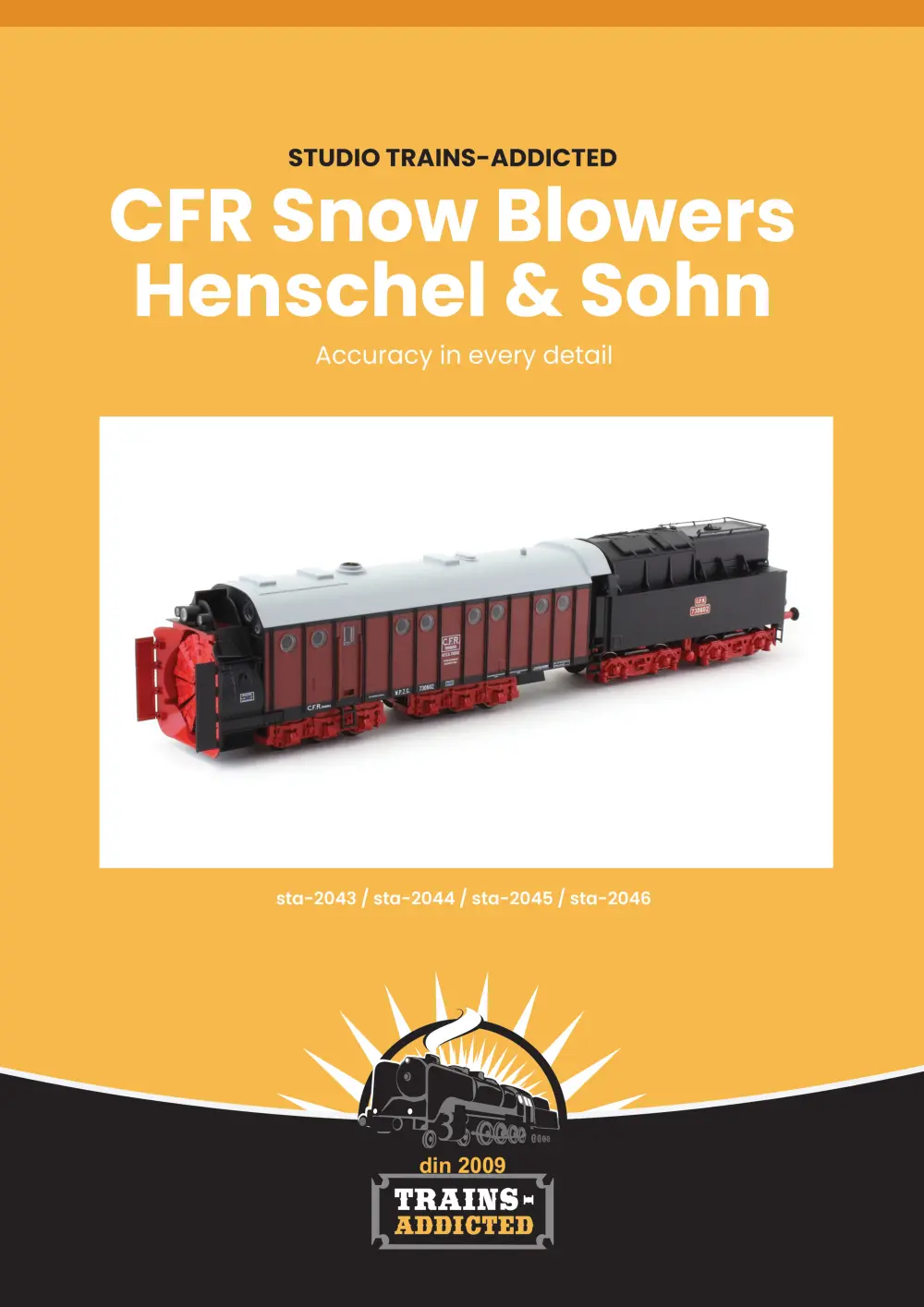 Trains-Addicted - CFR Snow Blower Henschel & Sohn