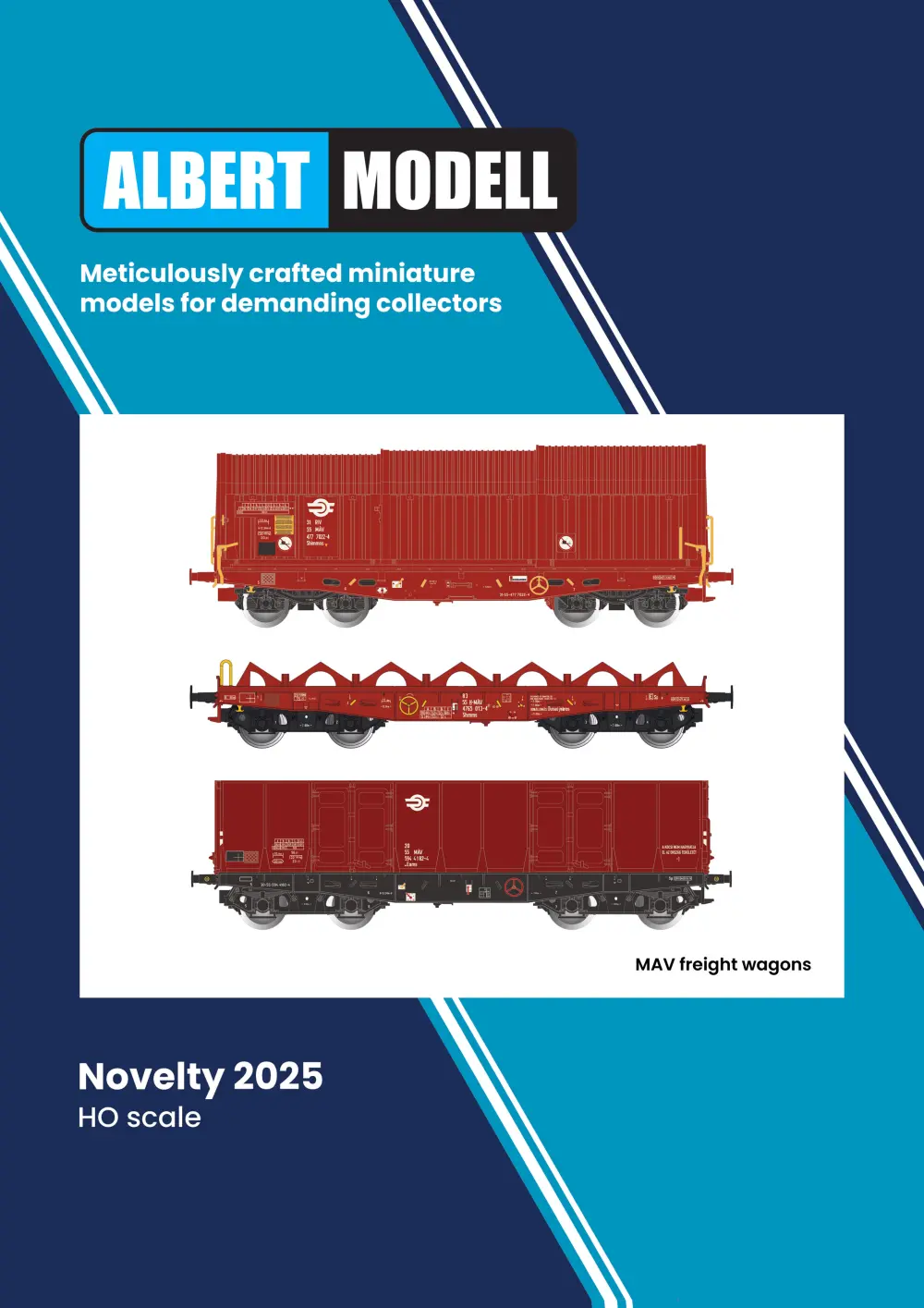 Albert Modell - MÁV freight wagons