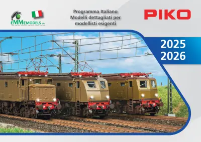 Programma Italiano - Modelli dettagliati per modellisti esigenti - PIKO