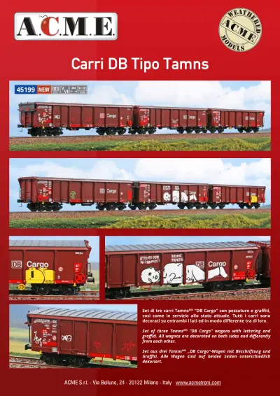 Carri DB Tipo Tamns (ref. 45199) - ACME - Anonima Costruzioni Modellistiche Esatte