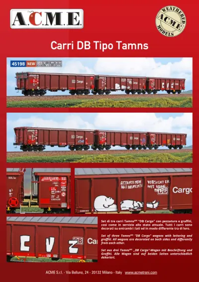 Carri DB Tipo Tamns (ref. 45198) - ACME - Anonima Costruzioni Modellistiche Esatte
