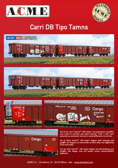 Carri DB Tipo Tamns (ref. 45197) - ACME - Anonima Costruzioni Modellistiche Esatte