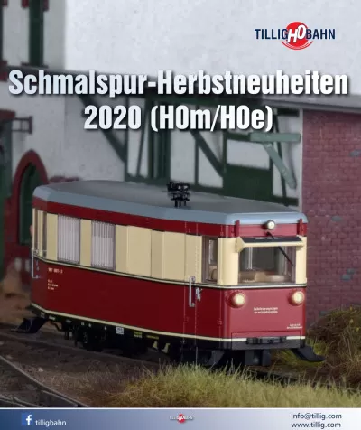 Autumn novelties 2020 - Tillig Bahn