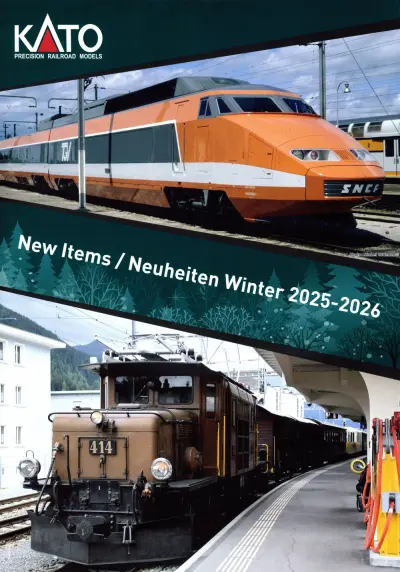 New items / Neuheiten Winter 2025-2026 - KATO