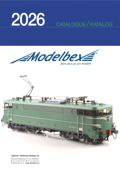 Catalogue / Katalog 2026 - Modelbex