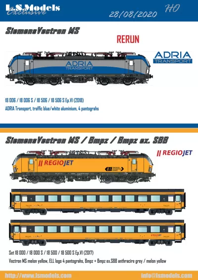 Siemens Vectron (rerun) - LS Models