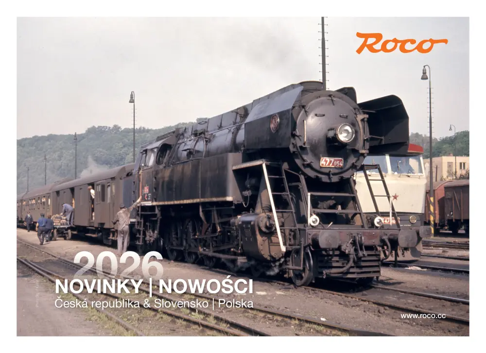 Roco - NOVINKY Česká republika & Slovensko / NOWOŚCI Polska 2026
